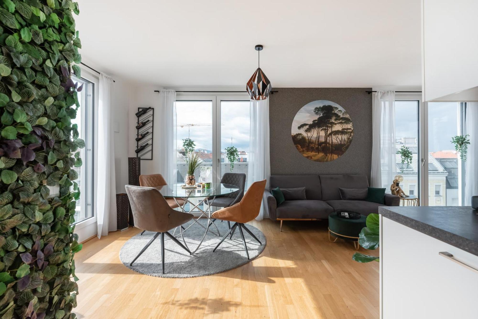 Apartment Mit Traumhafter Dachterrasse & Weitblick Wien Ngoại thất bức ảnh