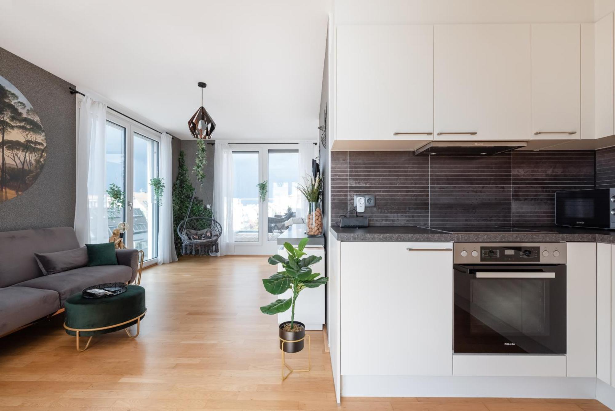 Apartment Mit Traumhafter Dachterrasse & Weitblick Wien Ngoại thất bức ảnh