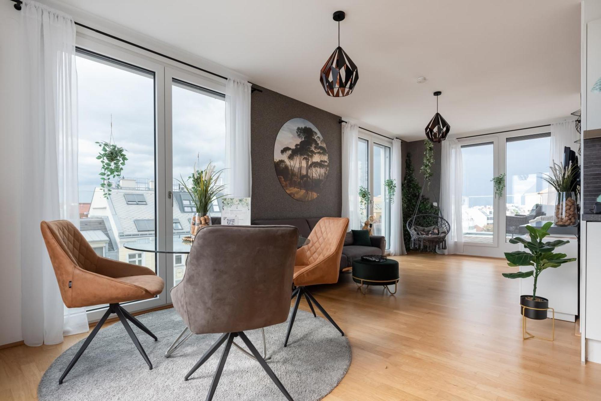 Apartment Mit Traumhafter Dachterrasse & Weitblick Wien Ngoại thất bức ảnh