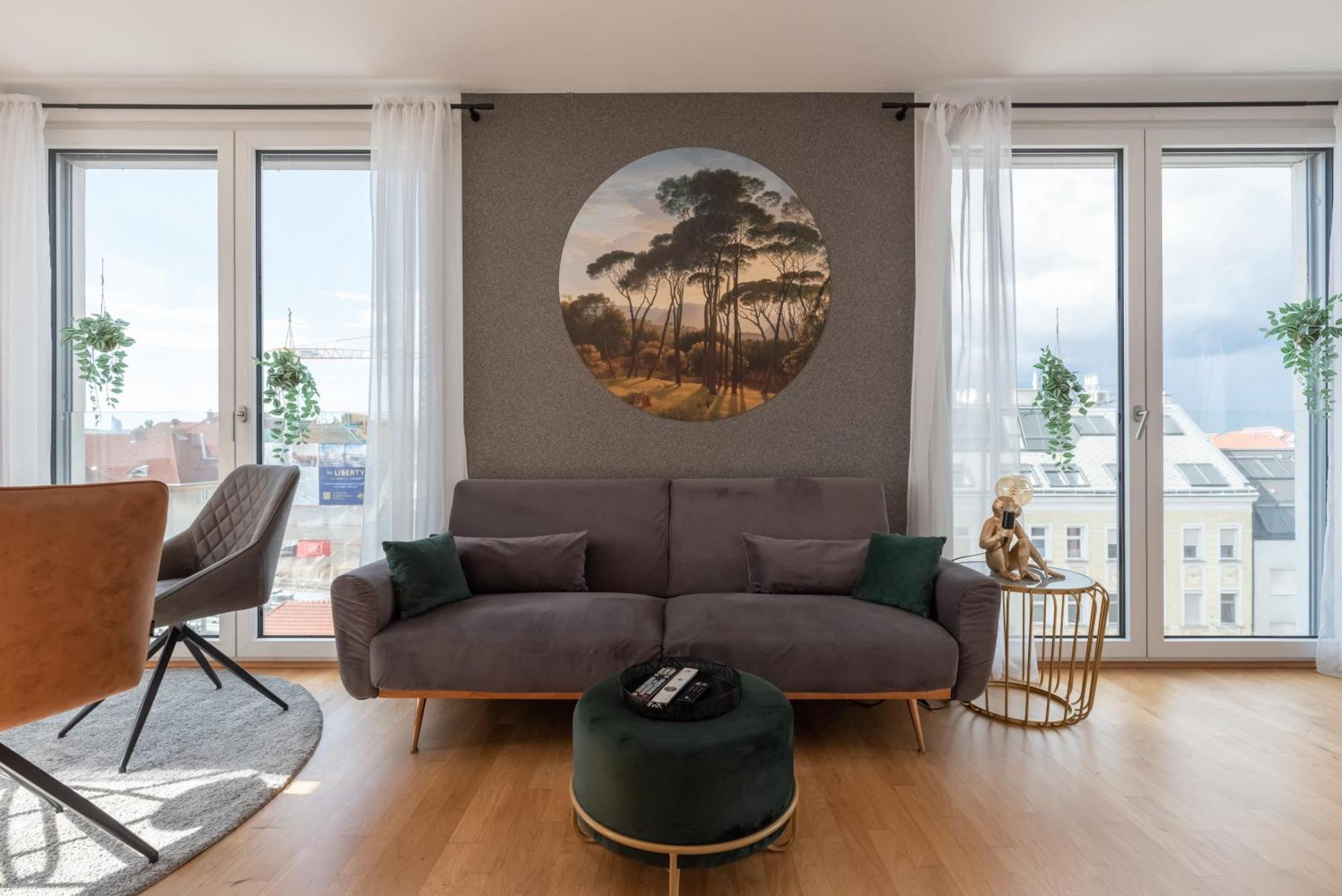 Apartment Mit Traumhafter Dachterrasse & Weitblick Wien Ngoại thất bức ảnh